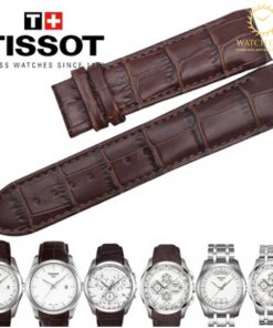 Dây Da Đồng Hồ Tissot Couturier Nam T035627 T035617 T035407 T035410A