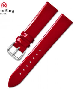 DÂY DA CAO CẤP TIMEKING 6003B ĐỎ NHŨ BÓNG (LOẠI MỎNG)