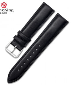 DÂY DA CAO CẤP TIMEKING 6005A ĐEN SẦN (LOẠI DÀY)