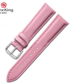 DÂY DA CAO CẤP TIMEKING 6005A HỒNG NHẠT SẦN (LOẠI DÀY)