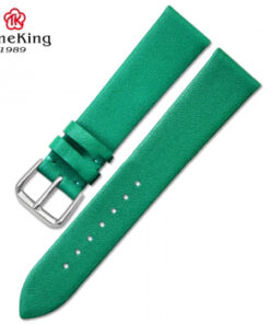 DÂY DA CAO CẤP TIMEKING 6005B XANH LÁ SẦN (LOẠI MỎNG)