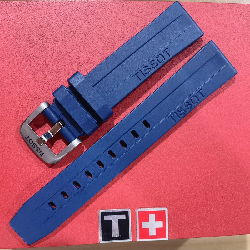 Dây cao su đồng hồ Tissot PRC200 Series T114.417 - T100.417 - Ảnh 4