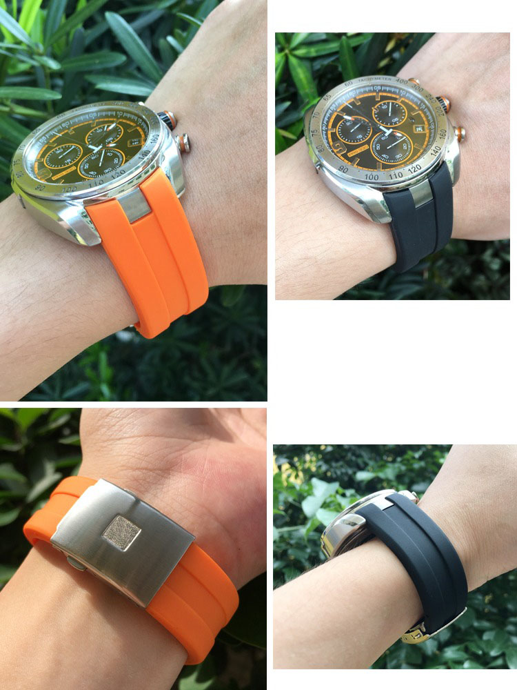 Dây cao su đồng hồ Tissot PRS330 Series T076.417 - Ảnh 11