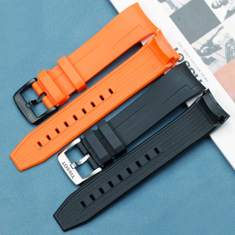 Dây cao su đồng hồ Tissot T120.407 - T120.417 - Ảnh 12