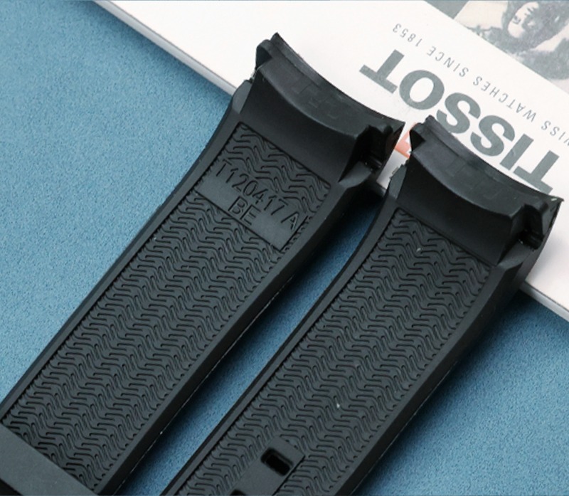 Dây cao su đồng hồ Tissot T120.407 - T120.417 - Ảnh 11